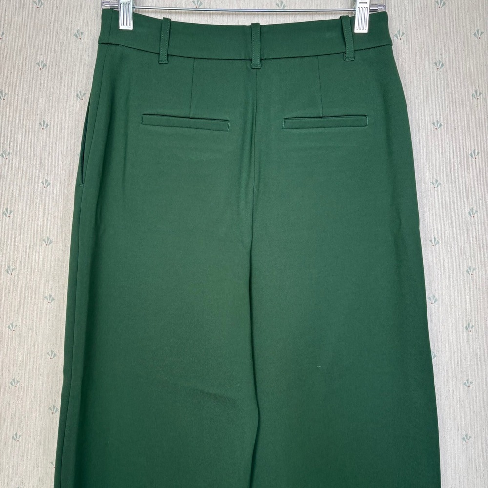 NWOT Boden Belgravia Ponte Crop Trousers 6P Hunter Green Preppy Office Travel - Picture 9 of 15